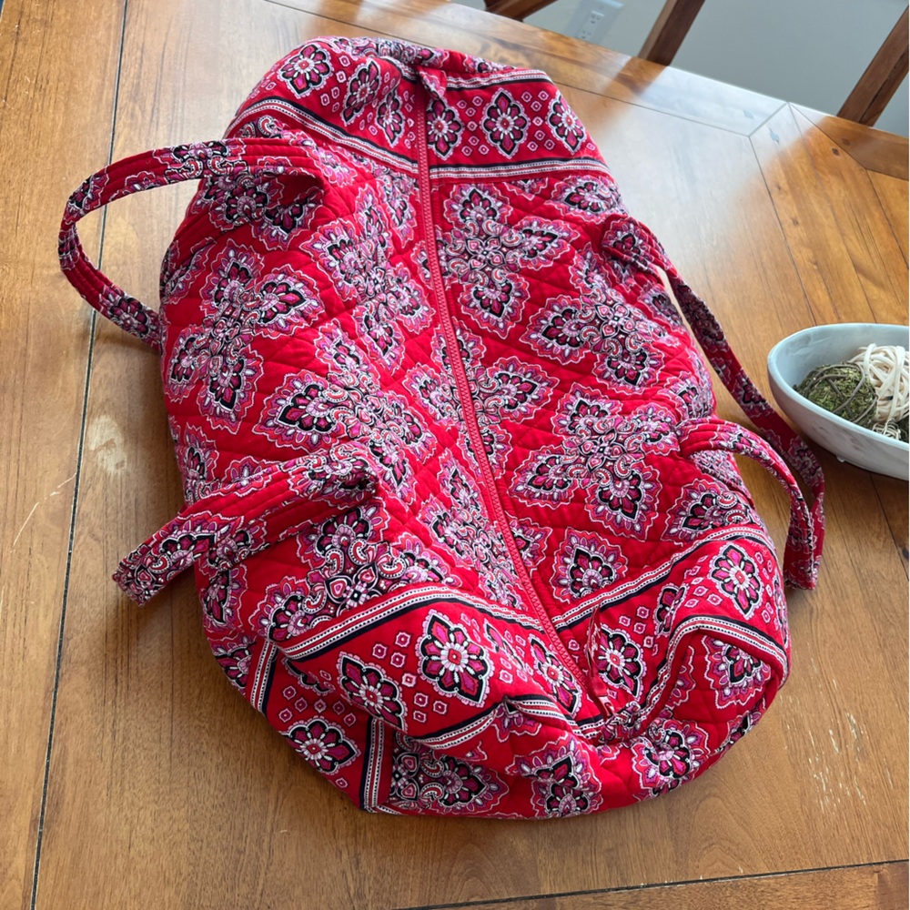 Vera Bradley overnight duffel bag